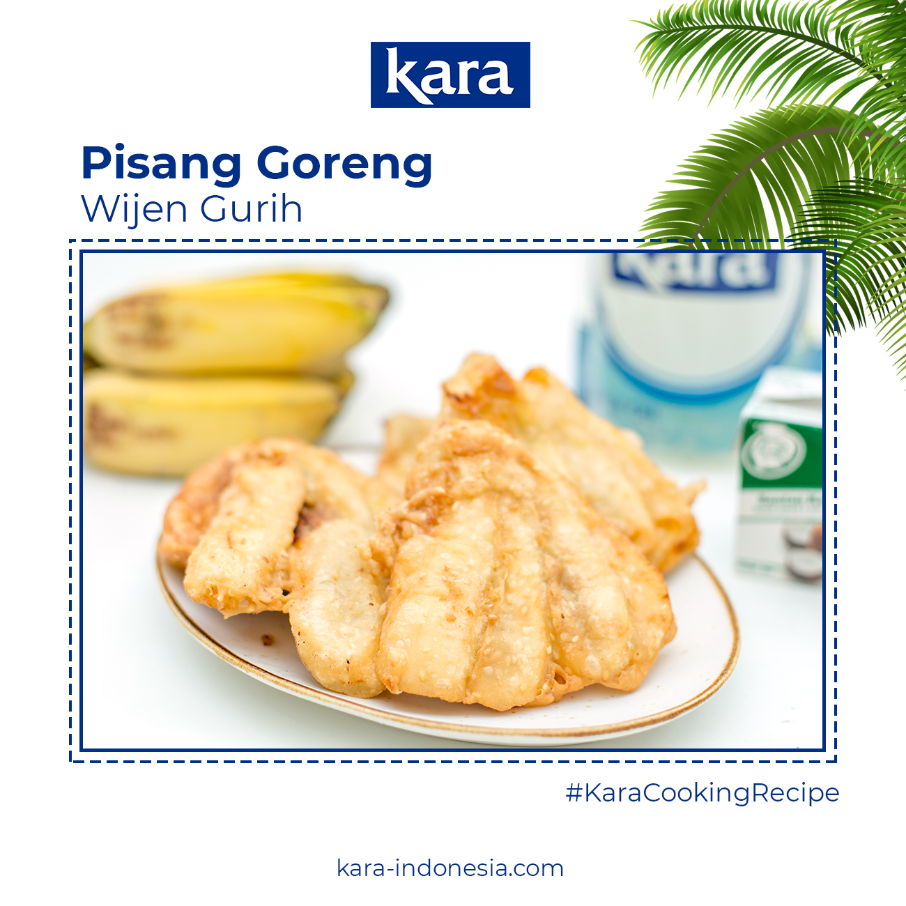 Pisang Goreng Wijen Gurih