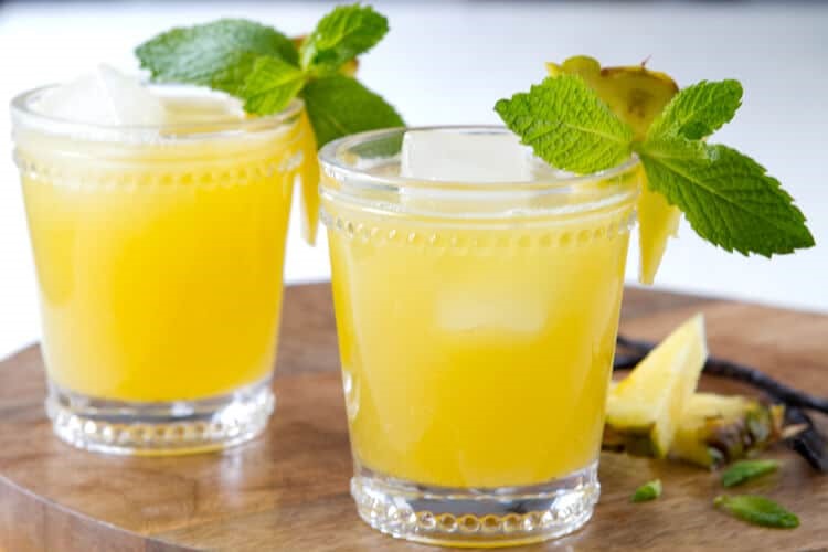 Coconut-Pineapple Agua Fresca